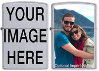 Custom ZIPPO! Personalize This Zippo Lighter with Your Image or Logo! Customized Zippo lighters Make a Great Birthday Day Gift Idea, Wedding Gift Idea, Anniversary Gift Idea, or a Cool Gift for You!
