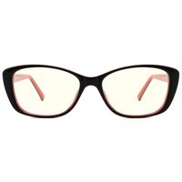 TIJN Blue Light Blocking Glasses Vintage Cateye Frame Anti Eyestrain Blue Ray Filter for Women Girls