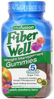 Vitafusion Fiber Weight Management Fiber Supplement Gummies, Strawberry Berry - 90 Ea, 3 Pack