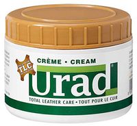 Urad. Leather Care and Leather Conditioner. Made in Italy Leather Cream, Moisturizer for Refurbishing and Restoring. (Light Brown)