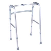 LBYMYB Elderly Walker Foldable Four Point Cane Aluminum Walker Wheelless Walker Wheelchair