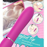 Mini Bullét Viberate for Her Wireless C'litoris S'ex Portable Toy Kit with 10 Powerful Settings for Women and Couples Waterproof Massaging Wand Rose Red 2AAA Battery (Not Include)