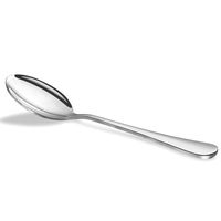 Hiware 12-piece Stainless Steel Dinner Spoons, Extra-Fine Dessert Spoons for Home, Kitchen or Restaurant - 7 1/3 Inches