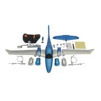 Waymine 2.4G 3-Axis Gyro 548mm Wingspan Remote Control DIY Glider Fixed Wing RC Airplane