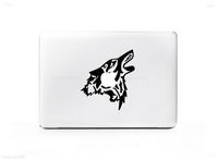 Wolf Howling Sticker Decal For MacBook Pro