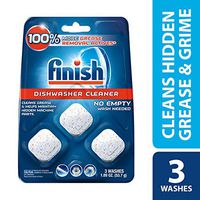 Finish in-Wash Dishwasher Cleaner: Clean Hidden Grease & Grime, 3ct