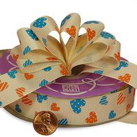 Ivory Sweetheart Grosgrain Ribbon 1-1/2" X 25 Yards