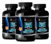 Metabolism Booster - Water Away - Premium Herbal Blend - Water Away Pills - 3 Bottles (180 Capsules)