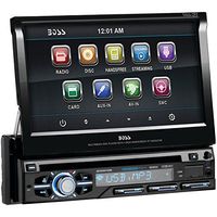 BOSS AUDIO BV9979B 7" Single-DIN In-Dash Flip-Up DVD Receiver with Bluetooth(R)