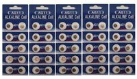 50 Powertron AG11-362- LR721-SR721 WATCH BATTERIES
