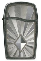 Zippo Butane Fueled Lighter, Mesmerized Shadow with Diamond Starburst