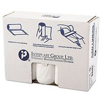 Inteplast Group 45 Gallon High Density Can Liner, 17 Micron in Clear