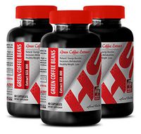 Green Coffee Bean Pills - Green Coffee Bean Extract 800 MG - Fat Burner (3 Bottles)
