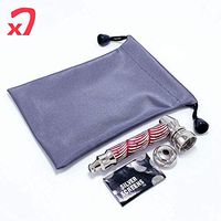 XEARS- PIPE Mini Tool zinc Alloy Jamaican Style, This is a Very Good Gift (Drawstring Pocket Style Red)