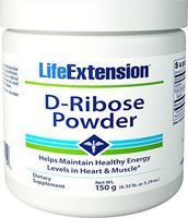 D-Ribose Powder, 150 GMS by Life Extension (Pack of 6)