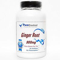 Ginger Root 550mg // 200 Capsules // Pure // by PureControl Supplements