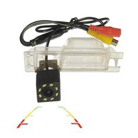 LED HD CCD Night & Adjustable Angle Car Rear View Camera for Buick Regal/Excelle XT/Chevrolet Vectra/Holden/Chevrolet Malibu/Vauxhall &Waterproof and Shockproof Reversing Backup Camera (8 LED)