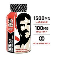 Vintage Burst Nitric Oxide Booster - The Natural 3-Hour L-Arginine Pump Supplement - Enhanced Blood Flow for Massive Pumps & Vascularity - Higher Intensity Workouts & Less Fatigue - 120 Veggie Caps