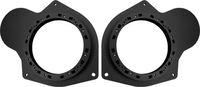 2001-2007 Sequoia And 2000-2006 Tundra Double Cab 6 1/2" Front Door Speaker Adapter Spacer Rings - SAK098_55-1 Pair