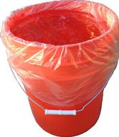 5 Gallon Bucket Liner Bag for Marinating and Brining - Disposable Pail Liner 25 per roll for 22 Qt. Cambro Poly Pail
