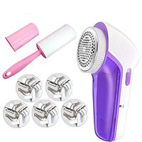 Chun li Lint Remover Electric Epilator Cloth Sofa Cleaner 5 Replaceable Stainless Steel Blade 1 Sticky Hair Easy To Remove Fluff Cotton Velvet Pills