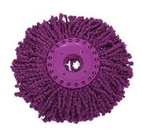 Mop Household Cleaning &Accessories Spin Mop Head/mop Parts (Purple)