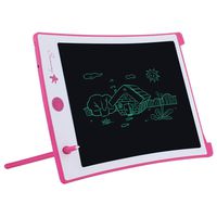 LCD Writing Tablet, Electronic Drawing Board and Doodle Board Gifts for Kids at Home and School (Pink)