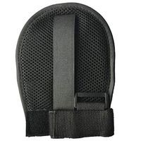 Finger Grip, Fixed Gloves, Assisted Rehabilitation Gloves, Equipped with Fixed Hand, Elderly Stroke, Paraplegic Paraplegia, Black, One Size