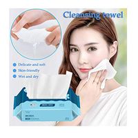 100 PCS Special Pumped Paper Towels Plain Weave Wet & Dry Dual Paper Towels | Super Soft & Skin-Friendly, Strong Water Absorption Impose | Advanced Household Kitchen Toilet Paper Tissue