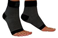 Compression Foot Sleeves, Plantar Fasciitis Compression sleeves - Better than Night Splint Socks, Shoe, Insoles, Inserts & Orthotic for Foot, Ankle Pain Relief for men, women