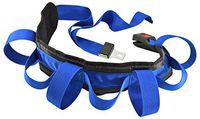 Secure STWB-70A Padded Transfer and Walking Gait Belt with Caregiver Hand Grips and Quick Release Push Button Buckle - Medical Nursing Elderly Patient Assist (70"L x 4"W (Push Button Buckle))