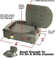 X10 Camera Video Receiver, No Sound (Model VR36A)