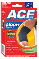 ACE Elasto-Preene Elbow Support, Helps support elbow and improve circulation, Money Back Guarantee, Small/Medium