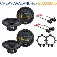 Compatible with Chevy Avalanche 2002-2006 OEM Speaker Replacement Harmony R5 R65 Package New