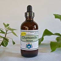 Chamomile Tincture ~ Made with Gluten Free Alcohol and Organic Chamomile Flowers ~ 4 Ounce Bottle