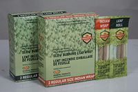 Graceful PRE Rolled Leaf WRAP | 2 Jumbo Size Cones| Unfiltered | Hand Rolled | Slow Burning Leaf WRAP | Tobacco & Nicotine Free | Organic in Nature | Preservative Free | Chemical Free
