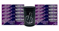 Herb Airtight Container Fresh Kettle with Juicy Jay's BlackBerry Brandy 1.25 Flavored Hemp Rolling Papers 10 Count DC Crafts Nation- Middle Finger