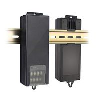 DC Power Adapter 12V 5A 4 Channel Din-Rail Mounting Distribution Power for CCTV Security Camera with PTC Fuse [UL Listed]