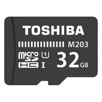 Toshiba 32GB Micro SD Memory Card M203 SDHC UHS1 U1 Class10 with SD Adapter (THN-M203K0320A2)