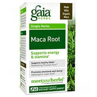 Gaia Herbs, Maca Root, 60 Veggie Caps (Pack of 2)