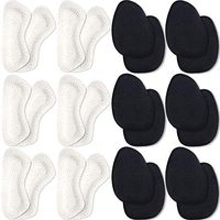 Shoes Cushion Inserts 6 Pairs High Heel Pads Leather Heel Grips and 6 Pairs Non-Slip Forefoot Cushion Metatarsal Pads for Women Ladies Feet