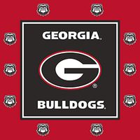 GEORGIA BULLDOGS LUNCHEON NAPKINS (32 NAPKINS)