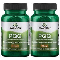 Swanson Pqq Pyrroloquinoline Quinone 20 mg 30 Veg Caps 2 Pack
