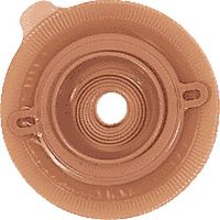 Coloplast Assura Two-Piece Cut-to-fit Convex Standard Wear Skin Barrier with Flange and Belt Tabs 5/8" to 1-1/4" Stoma Opening, 2" Flange, Round, Spiral Adhesive, Flexible (Box of 5 Each)