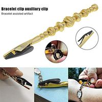 CerisiaAnn Jewelry Helper, Wearing Aid Bracelet Clip, Bracelet Holder for Writband Lock Helper Practical