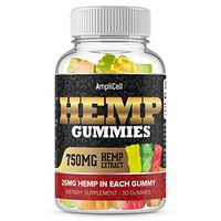 Natural Hemp Gummies for Pain and Anxiety 750mg - Fruity Hemp Extract Gummies and Hemp Gummies for Sleep - Natural Calm and Hemp Bombs Supplement, 30 Count