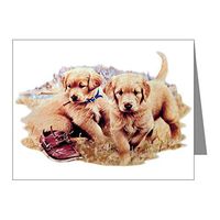Note Card Golden Retriever Puppies