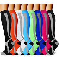 Compression Sock Women & Men - Best Running, Athletic Sports, Crossfit, Flight Travel - Maternity Pregnancy, Shin Splints