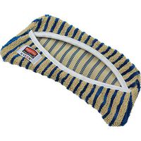 Rubbermaid Commercial HYGEN Microfiber Flexi-Frame Tub and Tile Cover, Yellow/Black, FGQ88100YL00