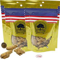 DOL 大包裝 16OZ American Ginseng,WisconHand-Selected Cultivated American Wisconsin Ginseng | 美國威斯康辛州西洋參 花旗參 經濟實惠裝 16OZ=453g